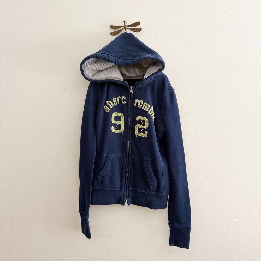 Abercrombie & Fitch Kids Blue Zip-Up Hoodie